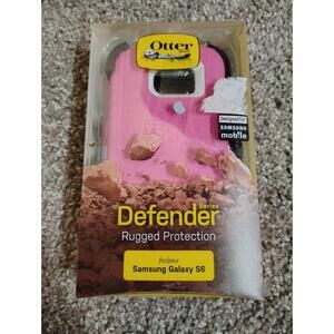 Otterbox Defender Case for Samsung Galaxy S6 - Pink with Holster